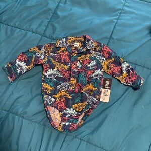 Baby boy mick Mack onesie 3/6 months